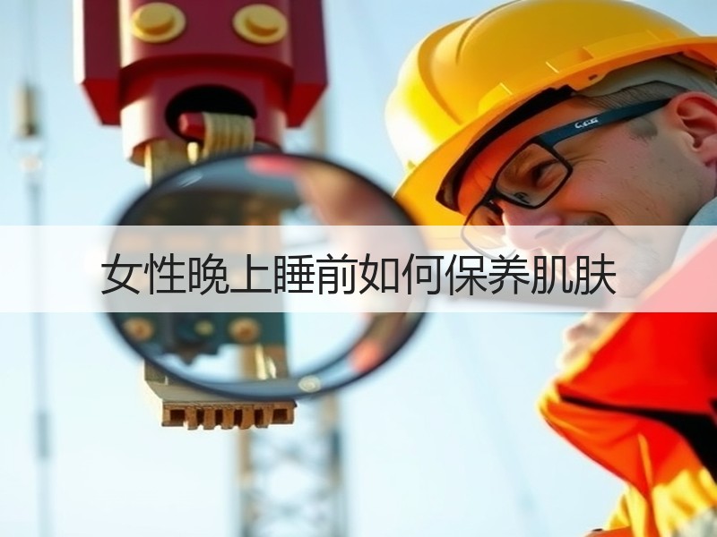 女性晚上睡前如何保养肌肤