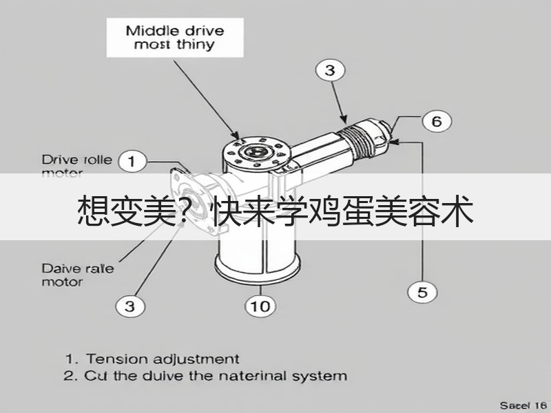想变美？快来学鸡蛋美容术