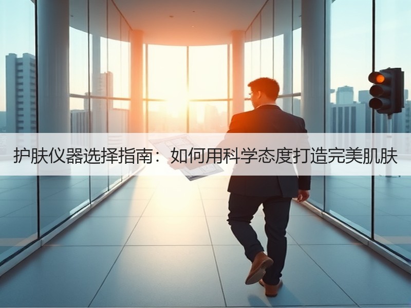 护肤仪器选择指南：如何用科学态度打造完美