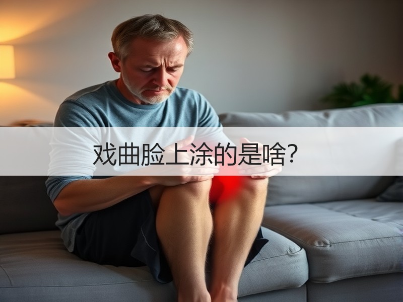 戏曲脸上涂的是啥？
