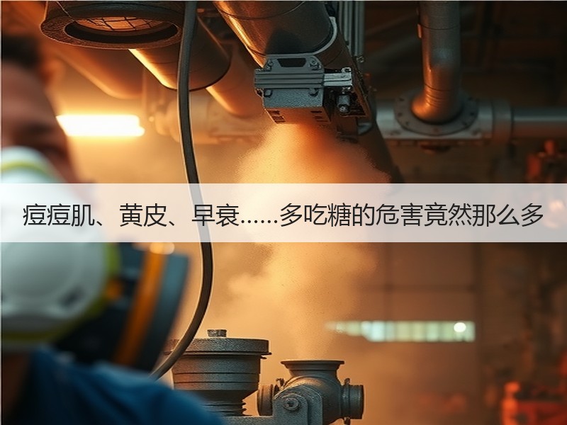 痘痘肌、黄皮、早衰……多吃糖的危害竟然那