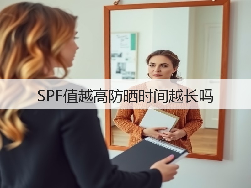 SPF值越高防晒时间越长吗