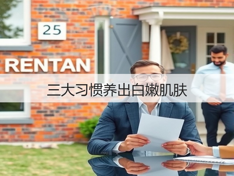 三大习惯养出白嫩肌肤