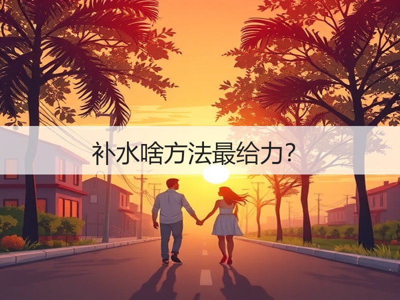 补水啥方法最给力？