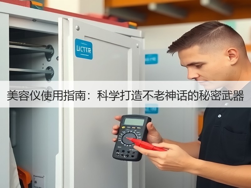 美容仪使用指南：科学打造不老神话的秘密武
