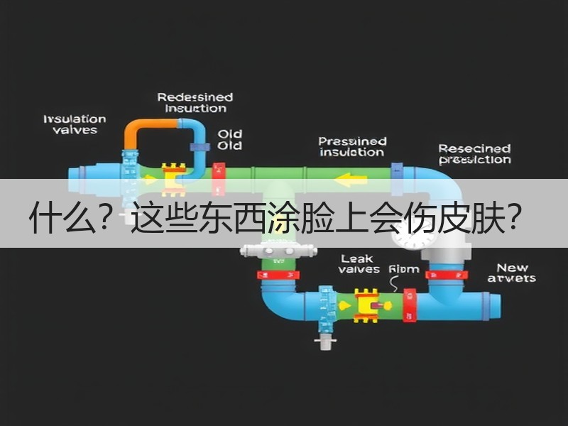 什么？这些东西涂脸上会伤皮肤？