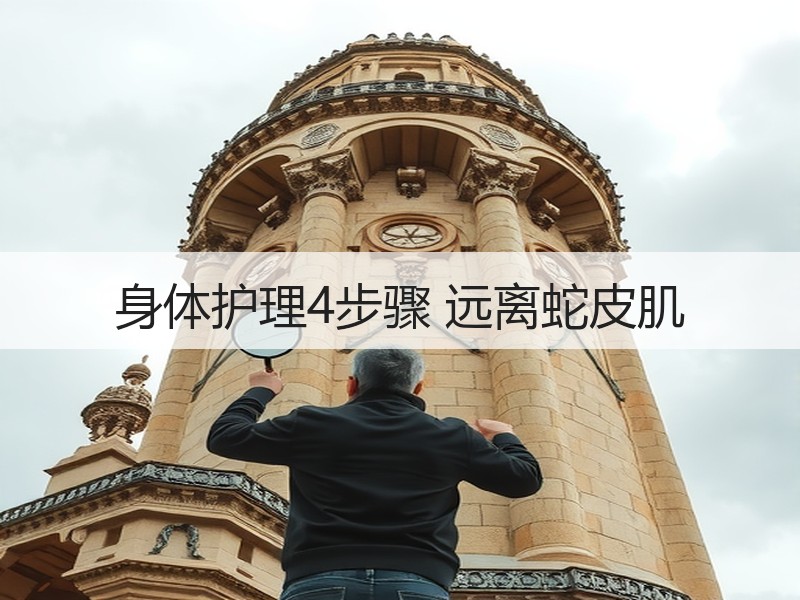 身体护理4步骤 远离蛇皮肌