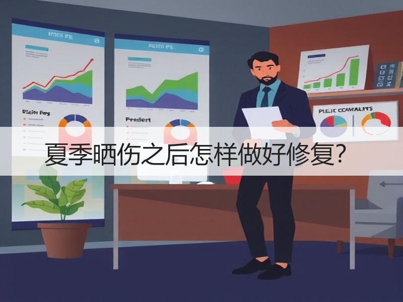 夏季晒伤之后怎样做好修复？