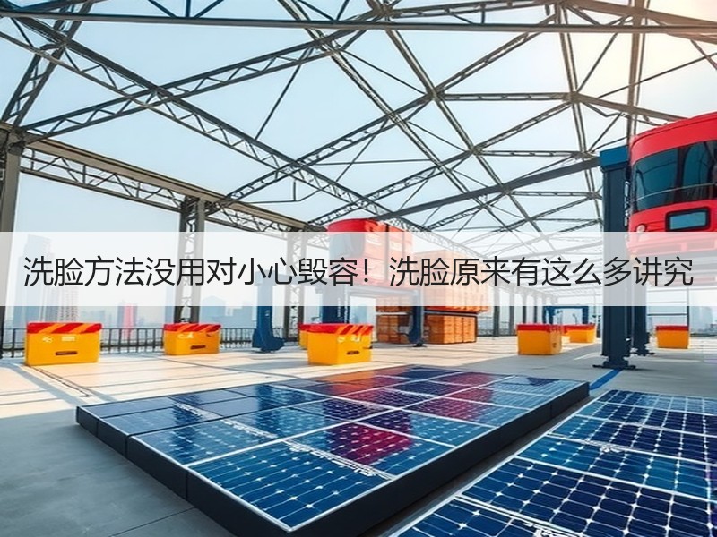 洗脸方法没用对小心毁容！洗脸原来有这么多