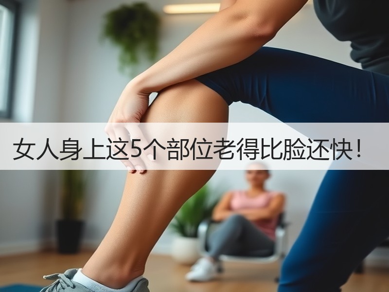 女人身上这5个部位老得比脸还快！