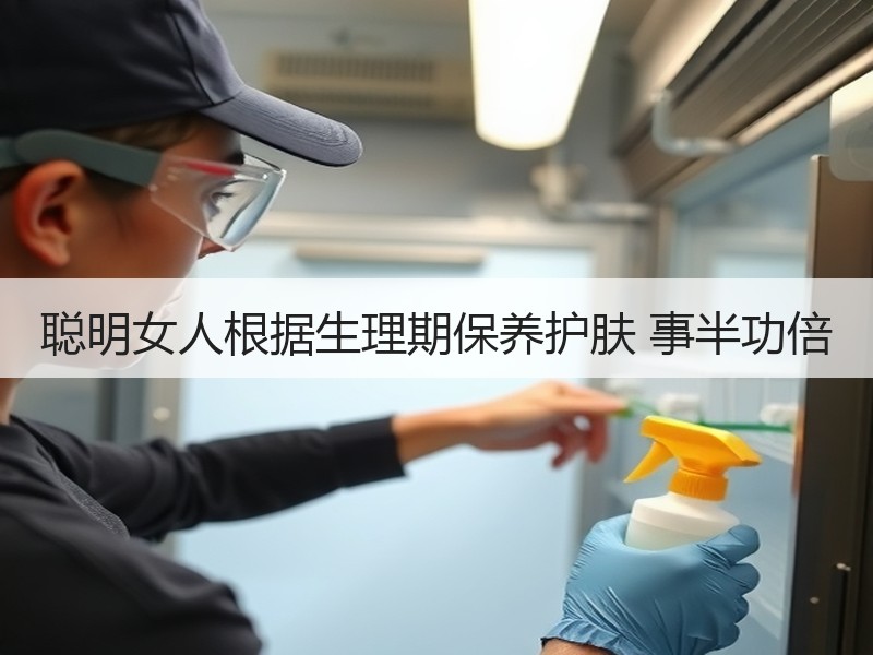 聪明女人根据生理期保养护肤 事半功倍