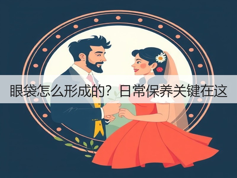 眼袋怎么形成的？日常保养关键在这