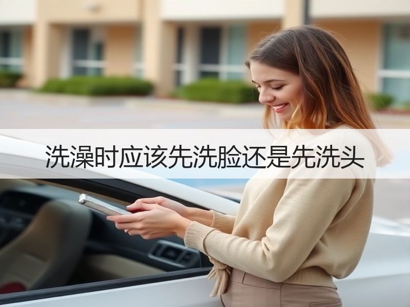洗澡时应该先洗脸还是先洗头