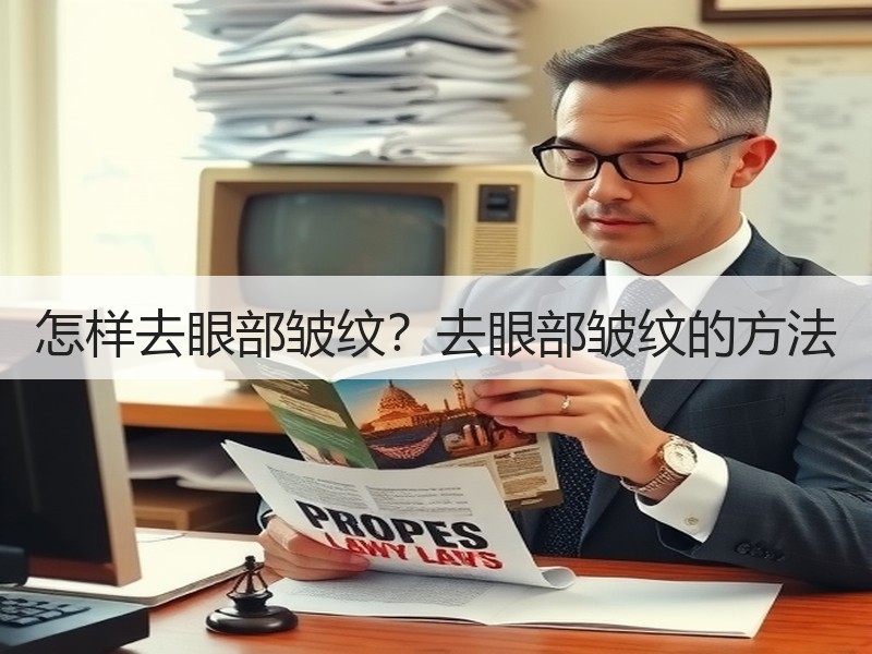 怎样去眼部皱纹？去眼部皱纹的方法