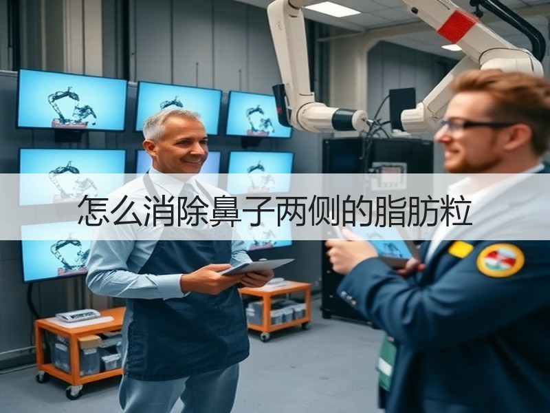 怎么消除鼻子两侧的脂肪粒