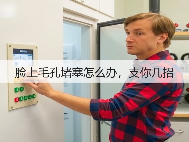 脸上毛孔堵塞怎么办，支你几招