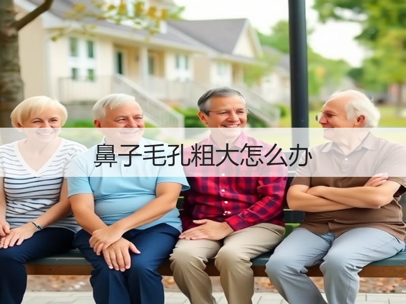 鼻子毛孔粗大怎么办