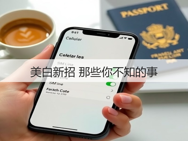 美白新招 那些你不知的事