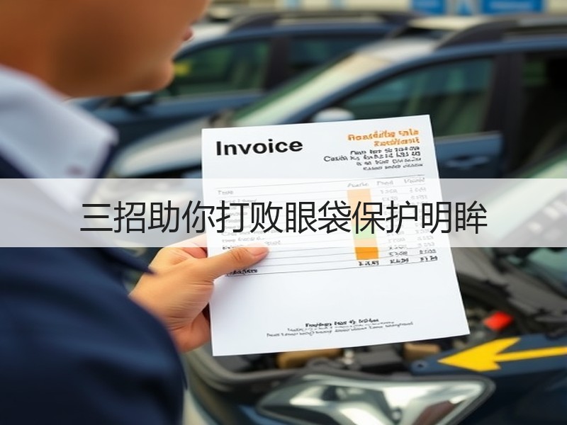三招助你打败眼袋保护明眸