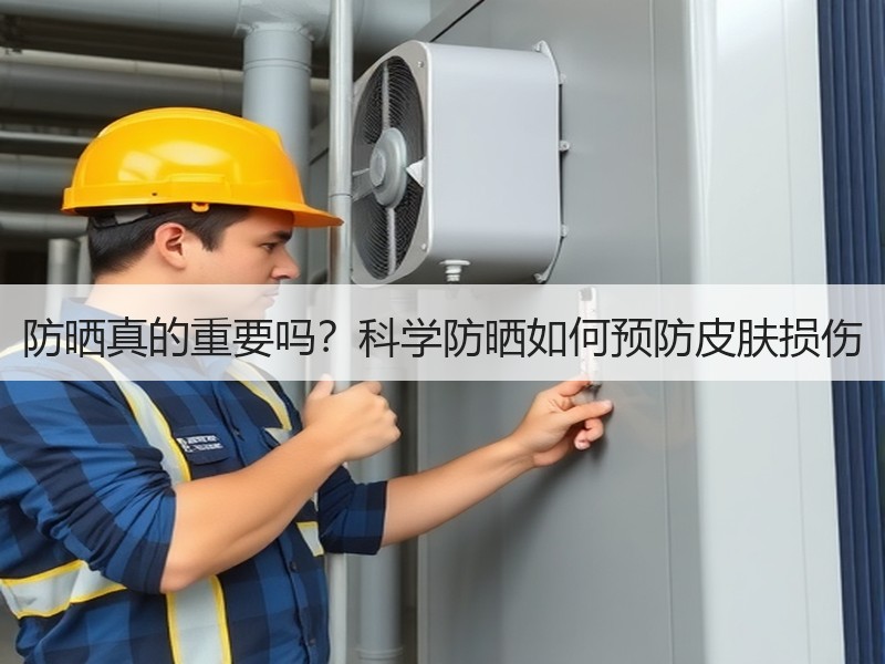 防晒真的重要吗？科学防晒如何预防皮肤损伤