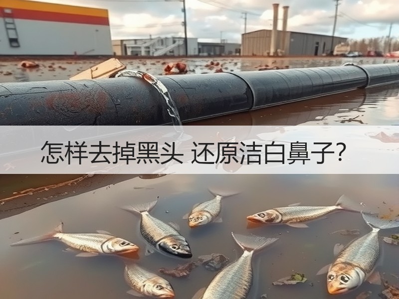 怎样去掉黑头 还原洁白鼻子？