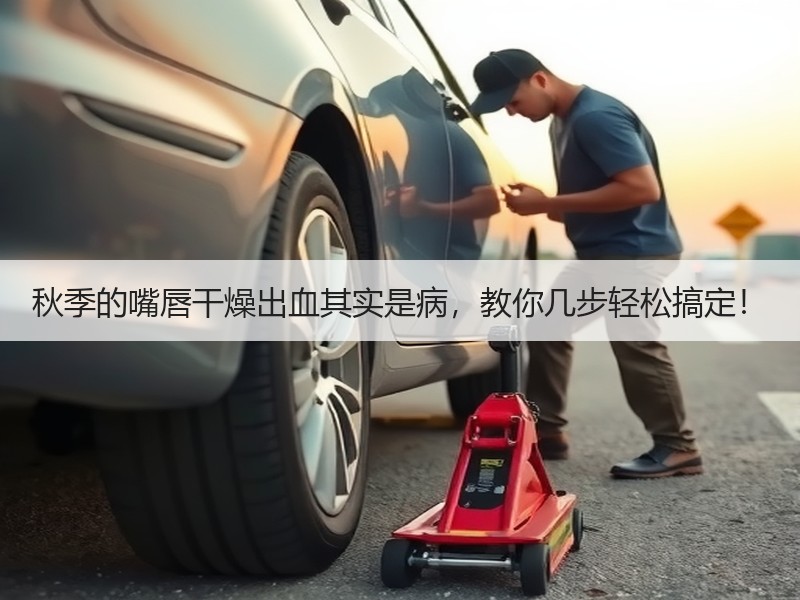 秋季的嘴唇干燥出血其实是病，教你几步轻松