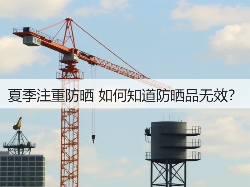 夏季注重防晒 如何知道防晒品无效？