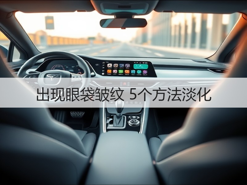 出现眼袋皱纹 5个方法淡化