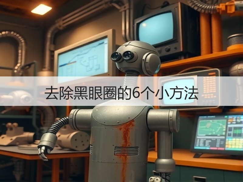 去除黑眼圈的6个小方法