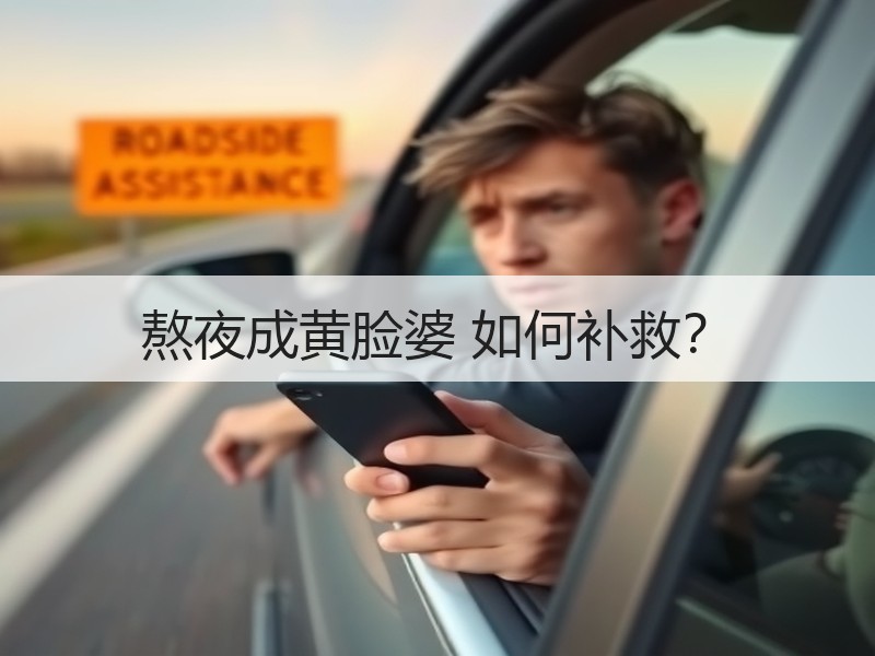熬夜成黄脸婆 如何补救？