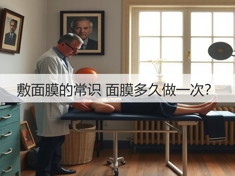 敷面膜的常识 面膜多久做一次？