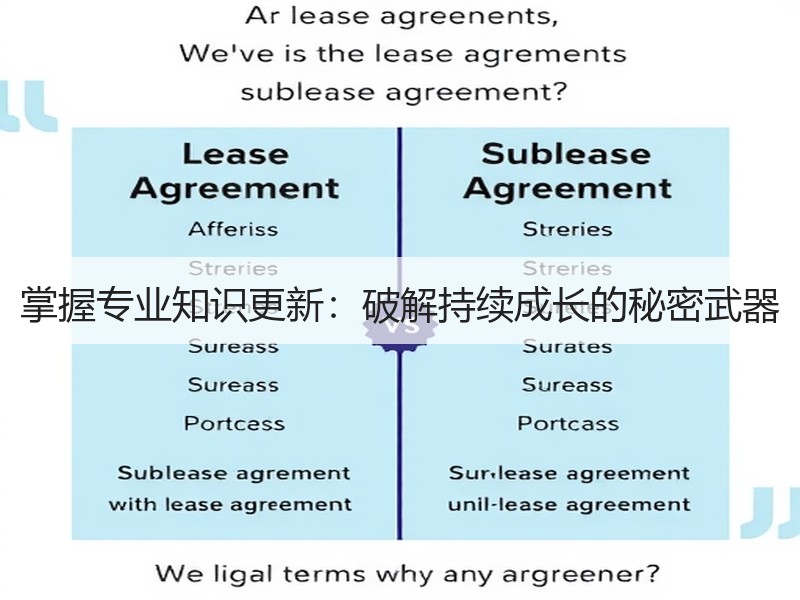 掌握专业知识更新：破解持续成长的秘密武器