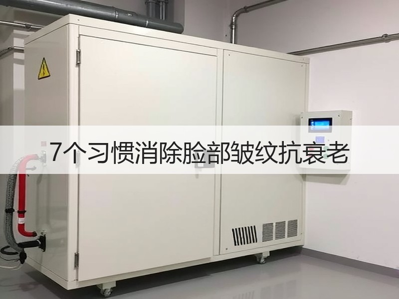 7个习惯消除脸部皱纹抗衰老