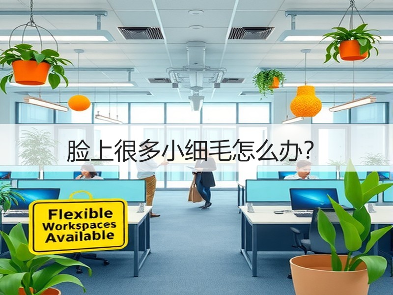 脸上很多小细毛怎么办？