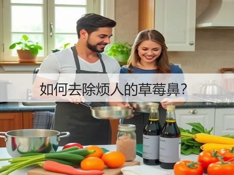 如何去除烦人的草莓鼻？