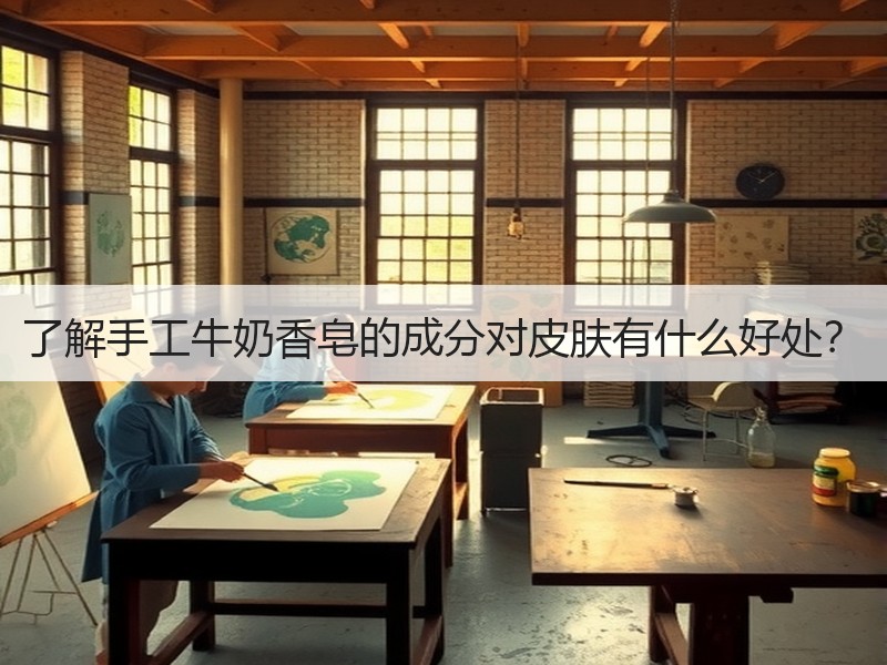 了解手工牛奶香皂的成分对皮肤有什么好处？