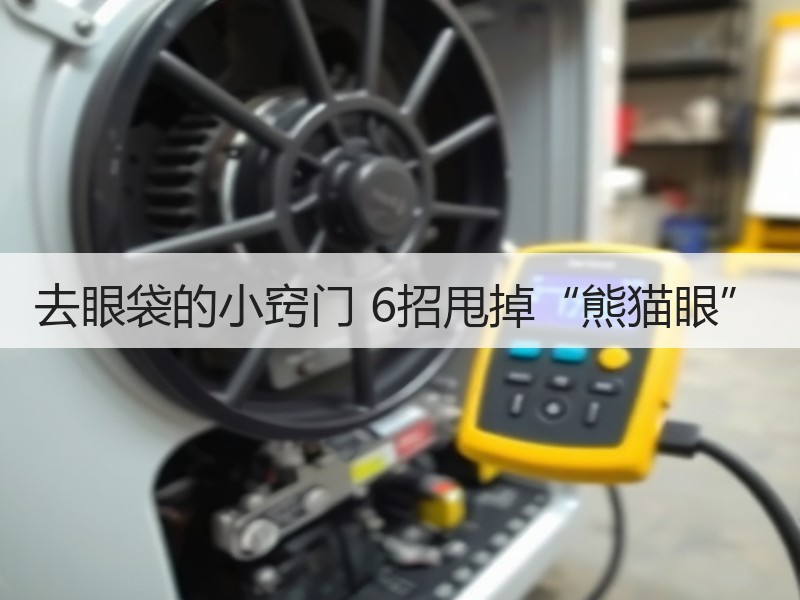去眼袋的小窍门 6招甩掉“熊猫眼”