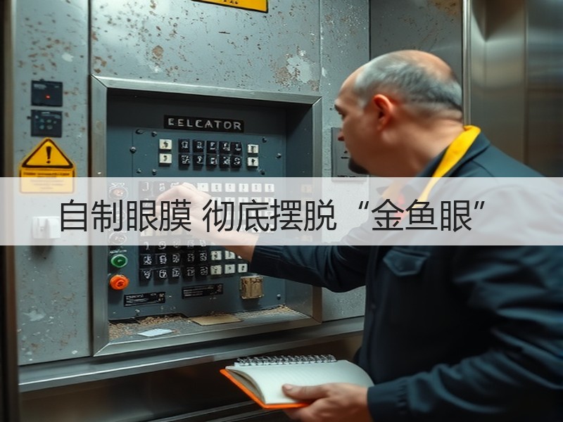 自制眼膜 彻底摆脱“金鱼眼”