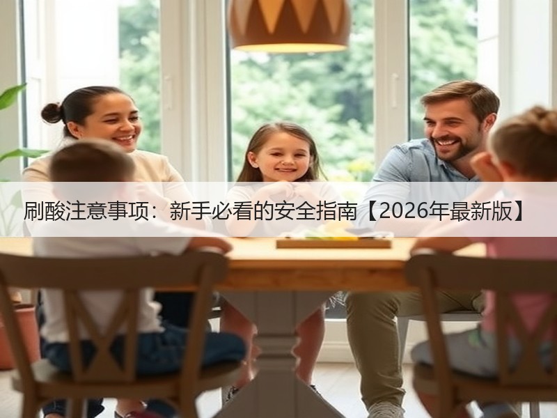 刷酸注意事项：新手必看的安全指南【202