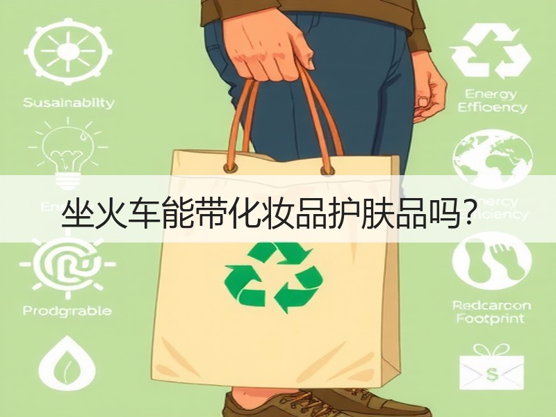 坐火车能带化妆品护肤品吗？