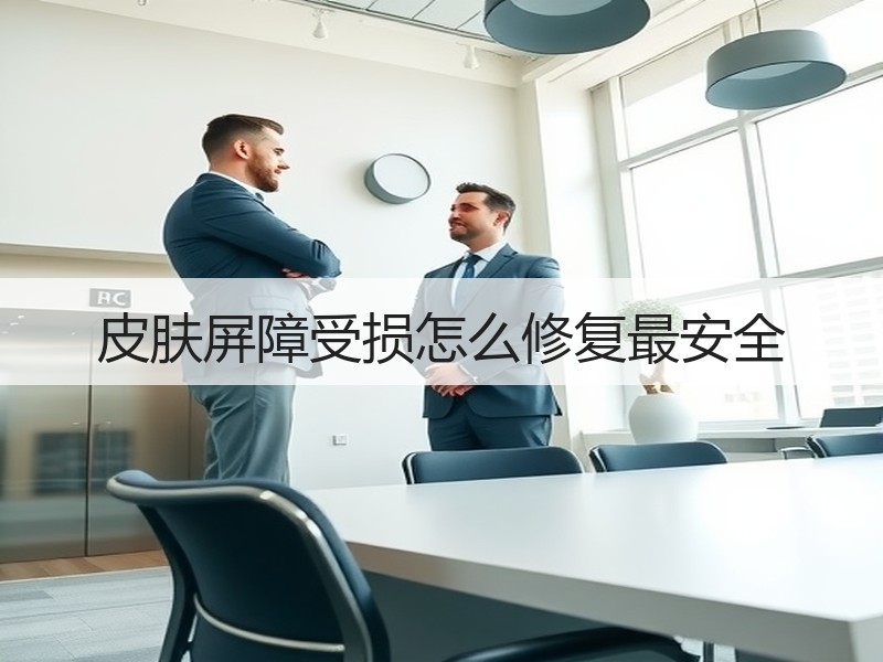 皮肤屏障受损怎么修复最安全