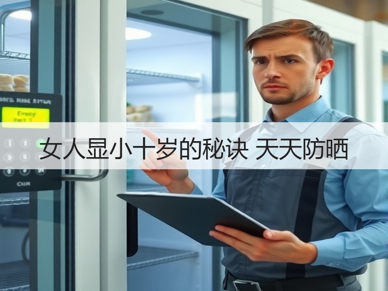 女人显小十岁的秘诀 天天防晒