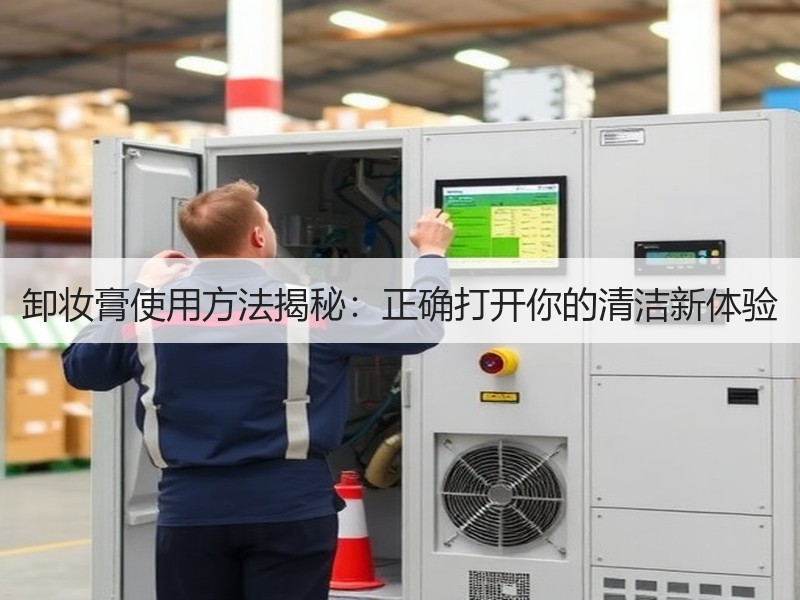 卸妆膏使用方法揭秘：正确打开你的清洁新体