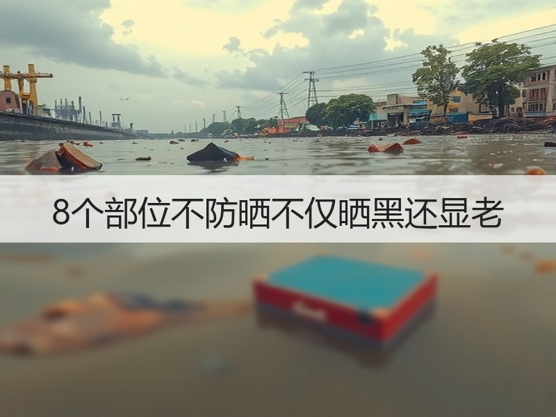 8个部位不防晒不仅晒黑还显老