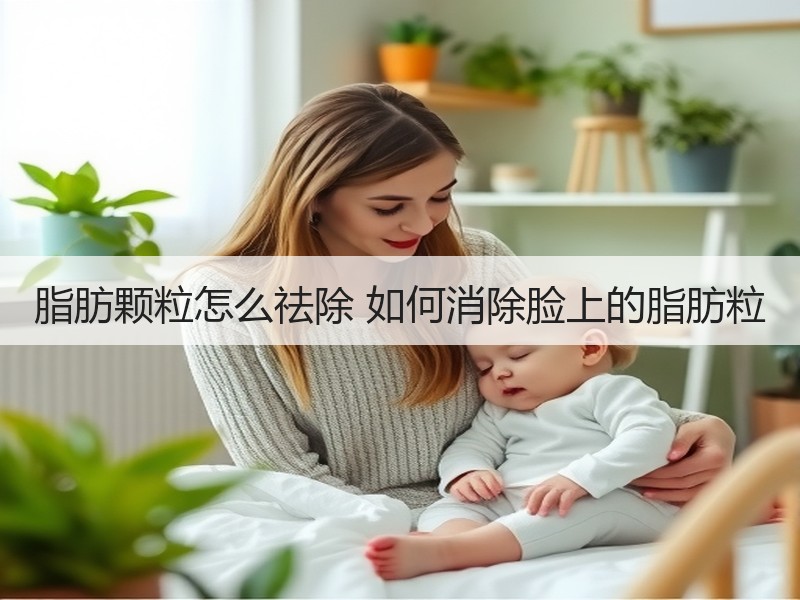 脂肪颗粒怎么祛除 如何消除脸上的脂肪粒