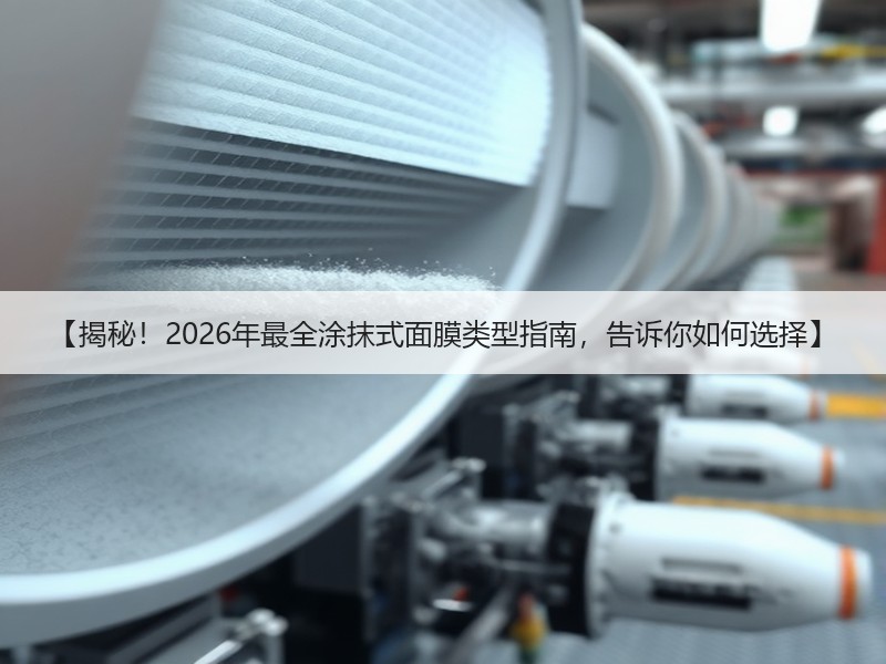 【揭秘！2026年最全涂抹式面膜类型指南