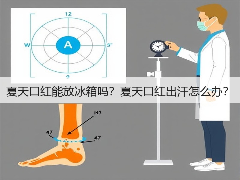 夏天口红能放冰箱吗？夏天口红出汗怎么办？