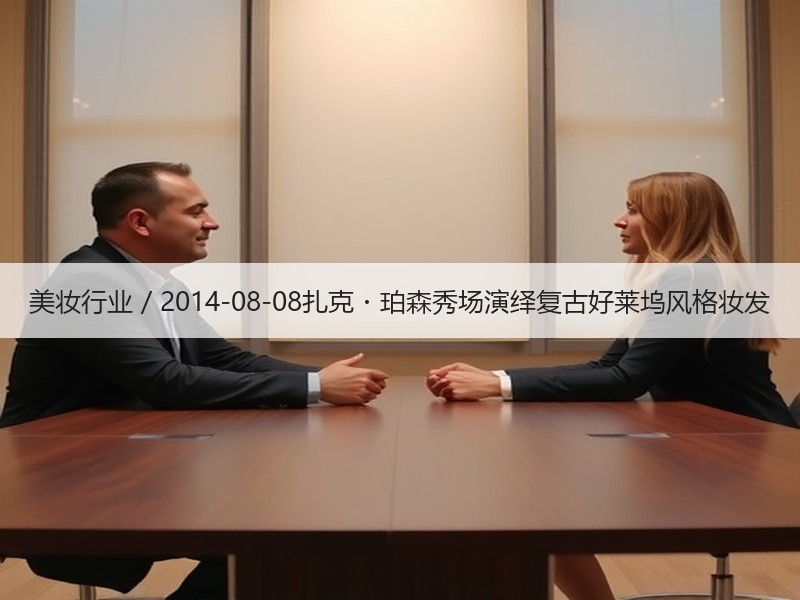 美妆行业 / 2014-08-08扎克・