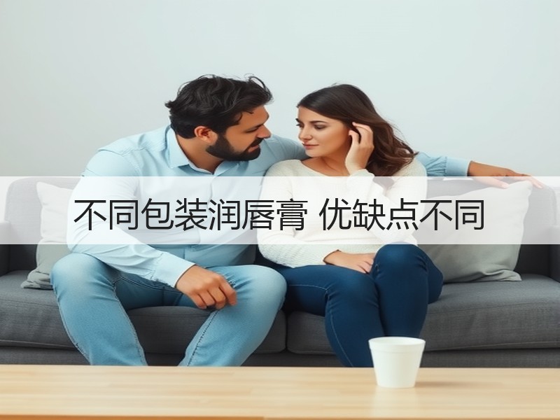 不同包装润唇膏 优缺点不同