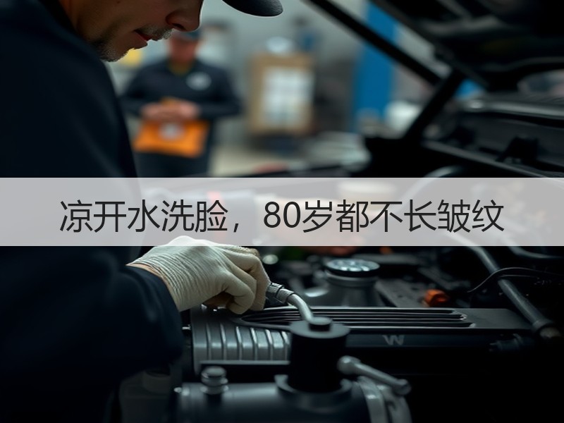 凉开水洗脸，80岁都不长皱纹